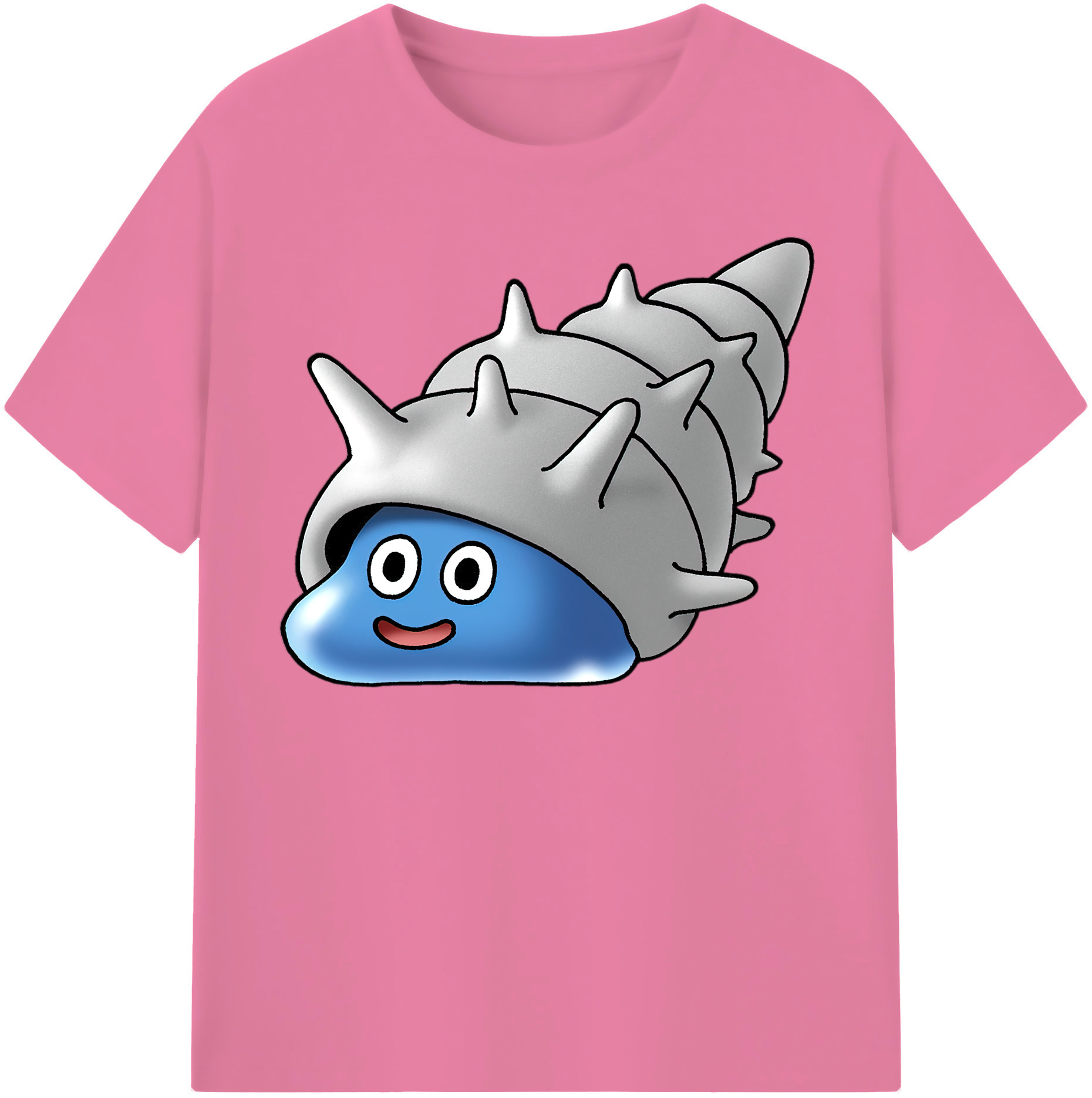 （画像用） ドラゴンクエスト Doragon Kuesuto Dragon Quest 綿100％半袖Tシャツ（フロントプリント）